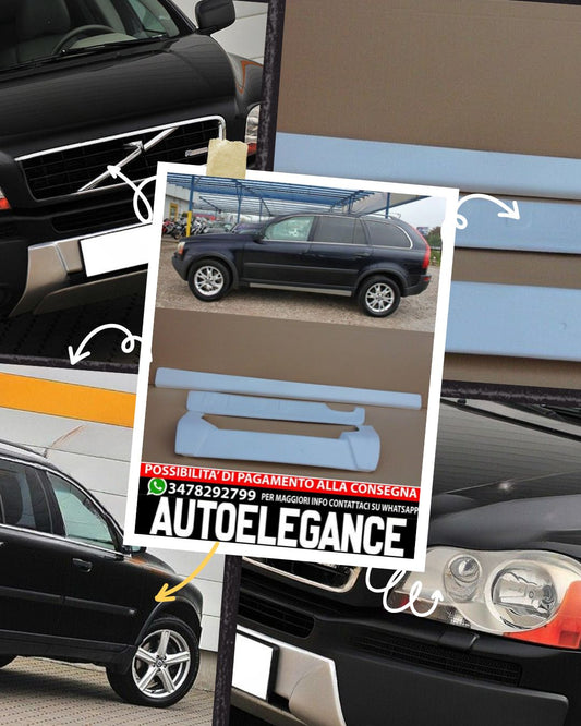 SIDE SKIRTS SUITABLE FOR VOLVO XC90 KIT 