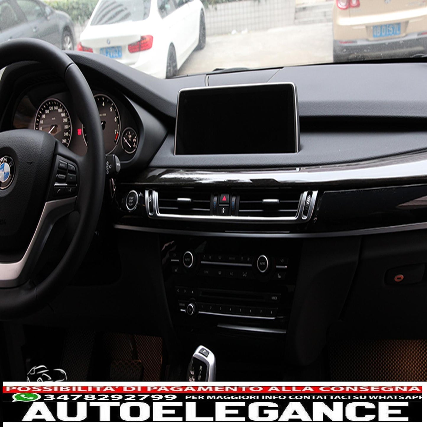 chrome frame ventilation nozzles for bmw x5 f15 and
