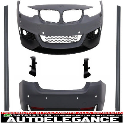 complete body kit suitable for bmw 4 series f36 gran coupe (2014-up) m-performance design 