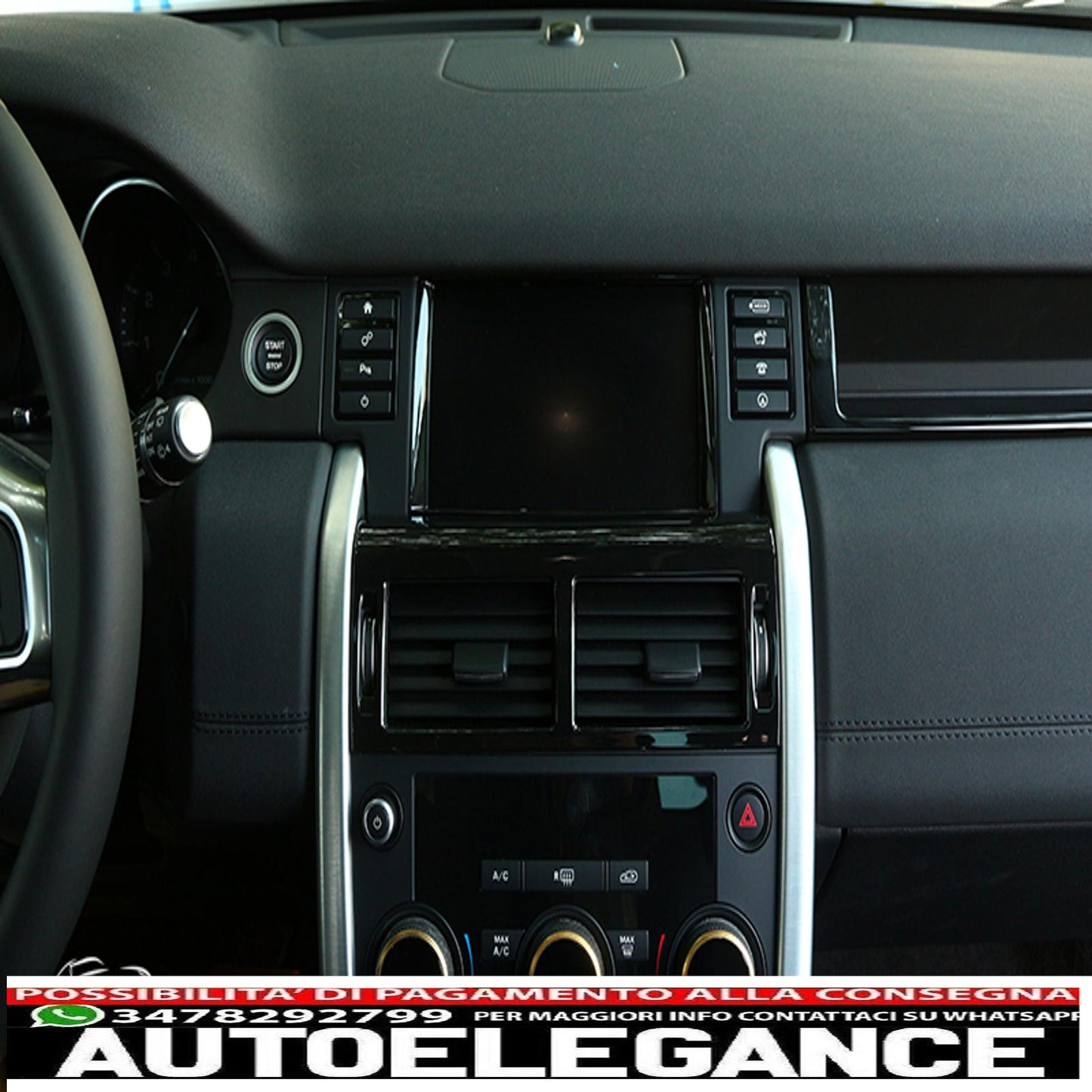 console centrale telaio nero lucido ventilazione ugelli d'aria per land rover di...-mostra il titolo originaletesto originalehigh gloss black frame center console ventilazione prese d'aria per land rover di... AUTOELEGANCERICAMBI