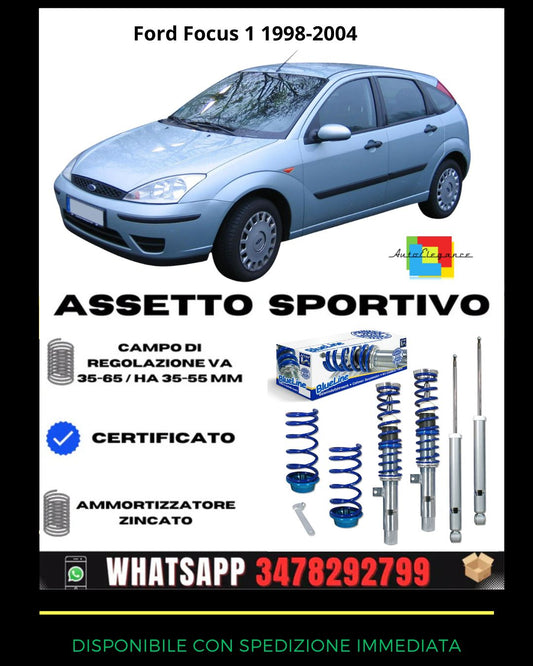 🔥Assetto sportivo PER Ford Focus 1 1.4,1.6, 1.8, 2.0 1.8TD 1998-2004🔥