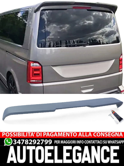 Sport rear roof spoiler edition aftermarket spoiler compatible with VW Bus T6 T6.1 with hatchback from 15 