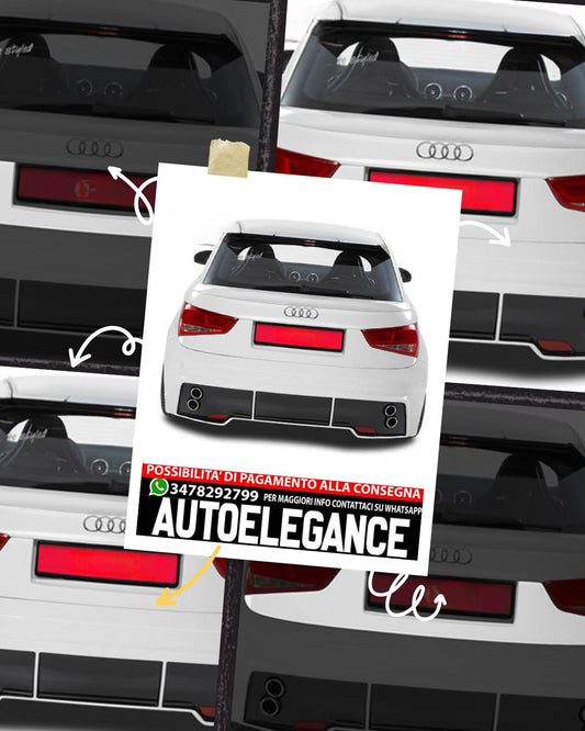Pannello posteriore portellone adattato all'Audi A1