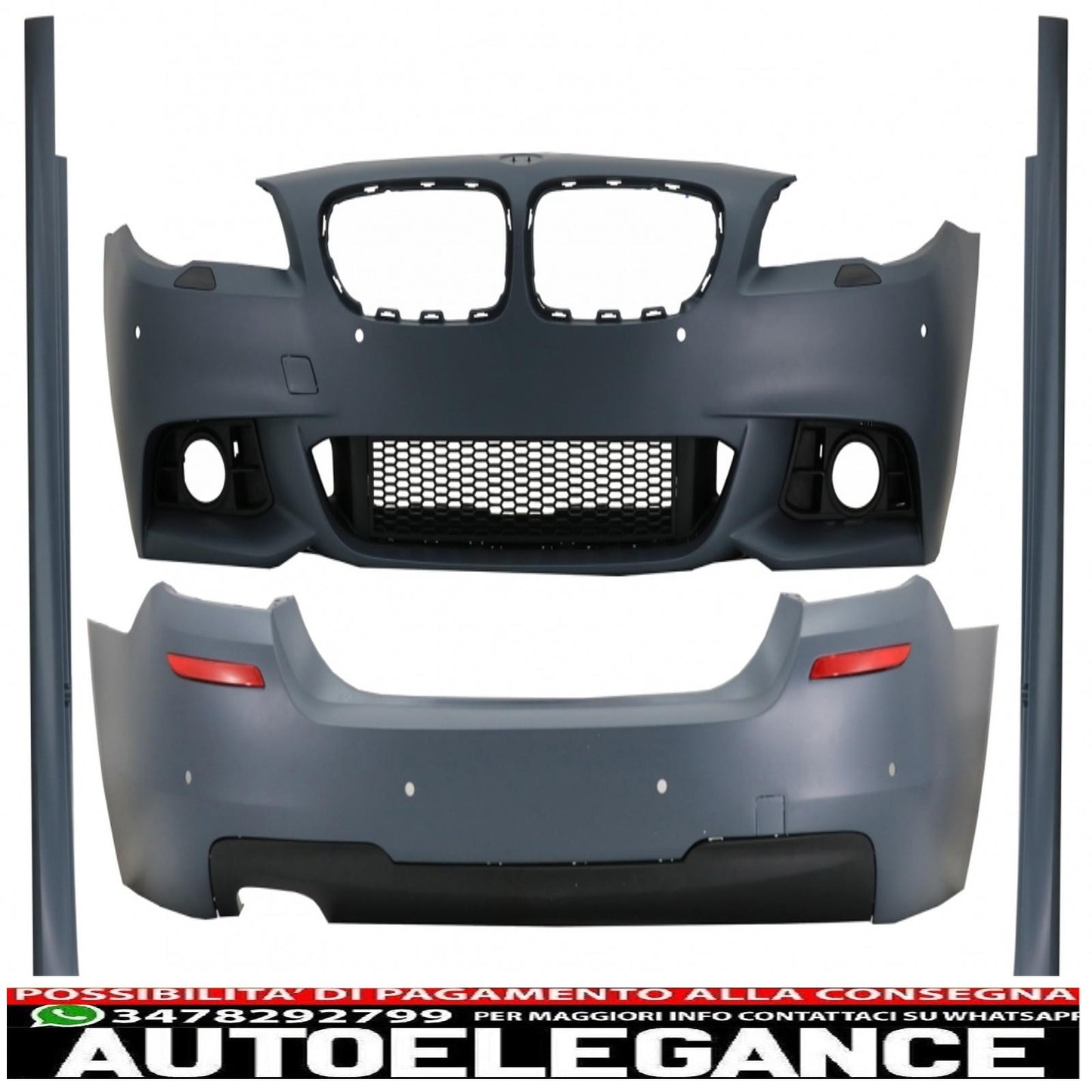 kit carrozzeria completo adatto per bmw serie 5 f10 lci (2014-2017) design m-technik