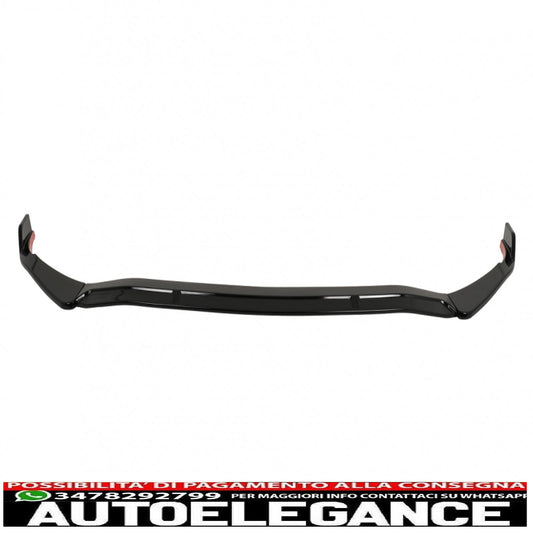 Labbro spoiler paraurti anteriore adatto per mercedes classe c w206 s206 sport line (2021-up) nero pianoforte