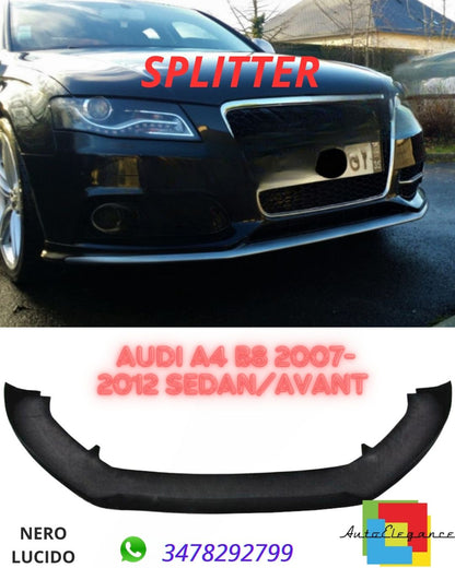 ✨SPLITTER SUITABLE FOR Audi A4 B8 2007-2012 Sedan/Avant ✨ 