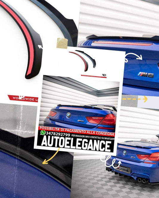 TAPPO SPOILER ADATTO PER BMW M6 / 6 M-PACK CABRIOLET F12   (2010-2018)