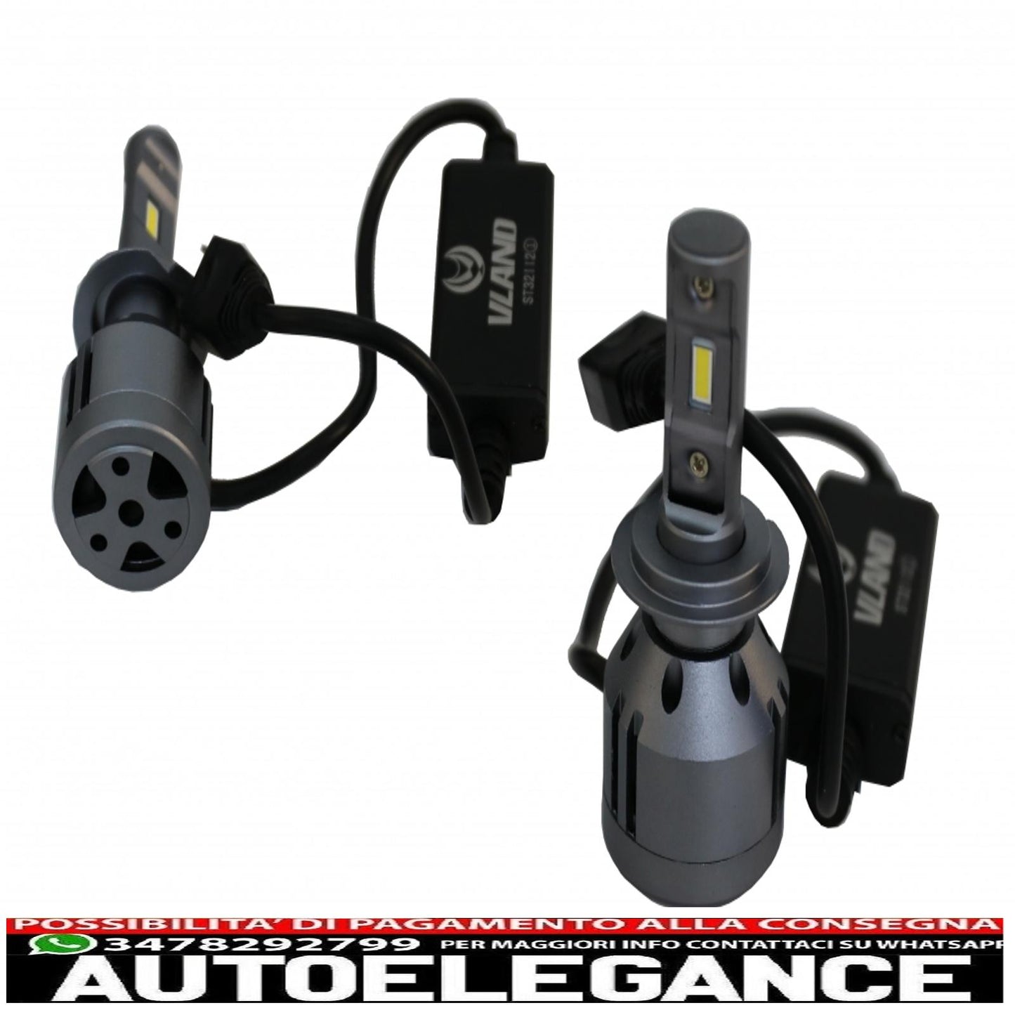 High Power H7 LED Car Headlight Conversion Kit 6500K