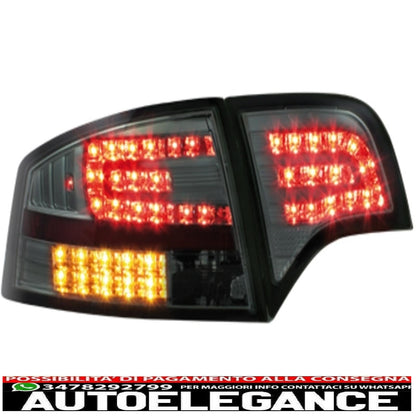 led rear lights suitable for audi a4 b7 lim.04-08 _led indicators _smoke