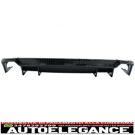 Diffusore d'aria per mantovana paraurti posteriore adatto per audi a5 f5 s-line (2017-2019) design rs5