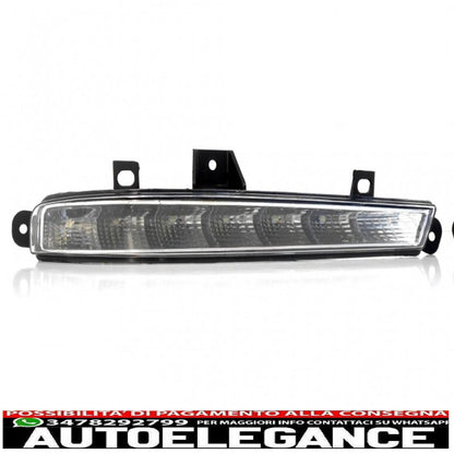 dedicated drl led daytime running lights suitable for mercedes w221 s class (2010-2013) right side