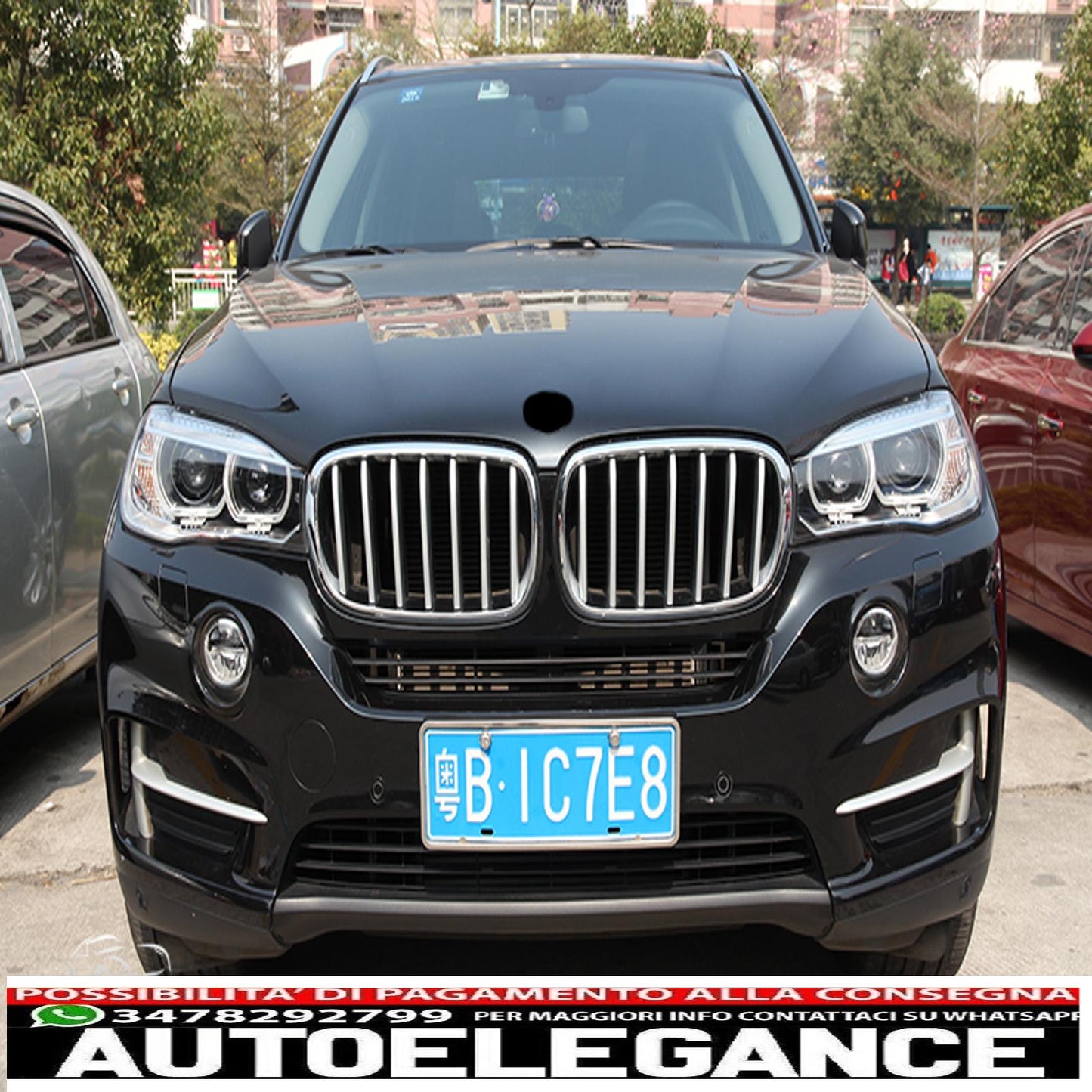 14pcs Chrome Frame Grille Masks Fit For BMW 