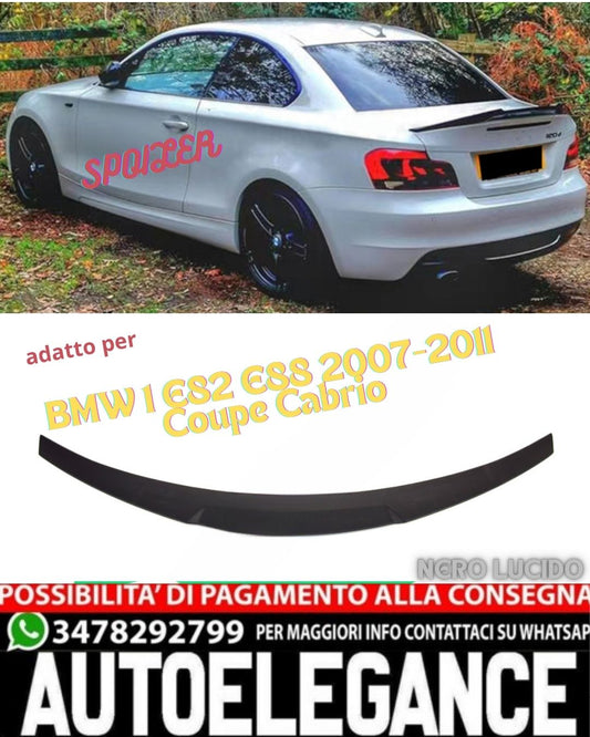 ✨ SPOILER ADATTO PER BMW 1 E82 E88 2007-2011 Coupe Cabrio✨