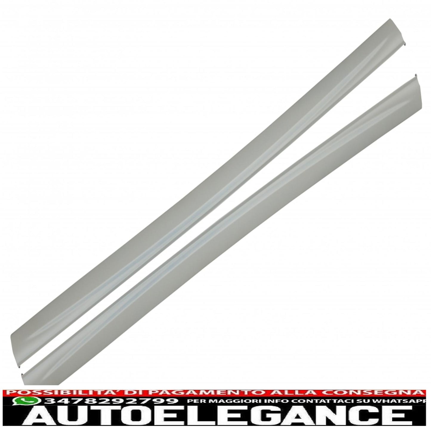 side skirts suitable for vw passat cc (2008-2017) r-line design 