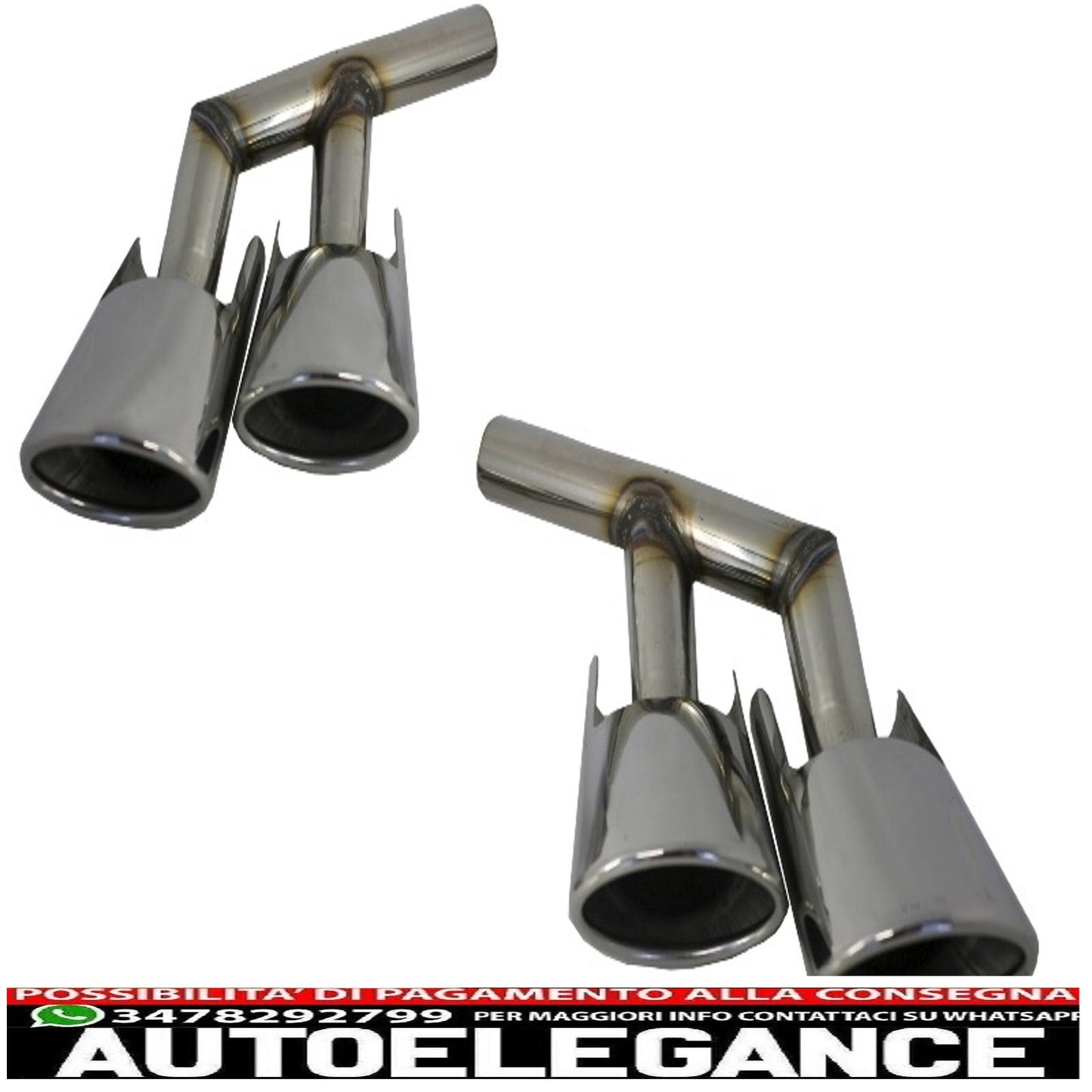 complete exhaust system suitable for mercedes benz w463 g-class (1998 onwards) g500 g55 g63 g65 a-design 
