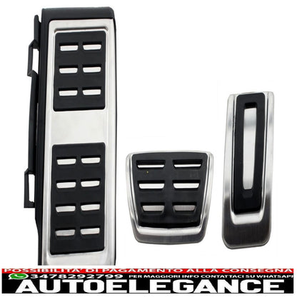 footrest kit suitable for audi a1 8x (2015-2017) a3 8v (2012-2017) tt 8s (2014-2017) q2 (2016-2017) sea leon 5f (2012-2017) ateca (2015-2017) skoda octavia 5e (2013-2017) superb 3 (2015-2017