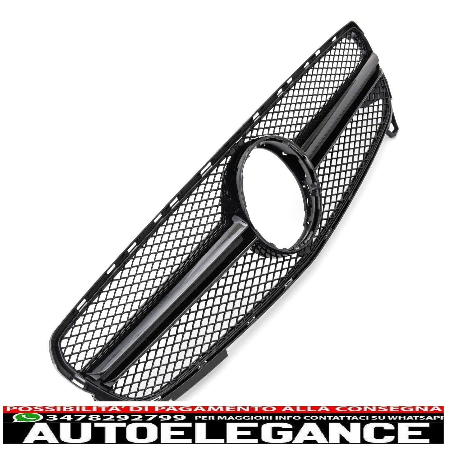 sports grille for Mercedes w176 a class restyling 2015-2018