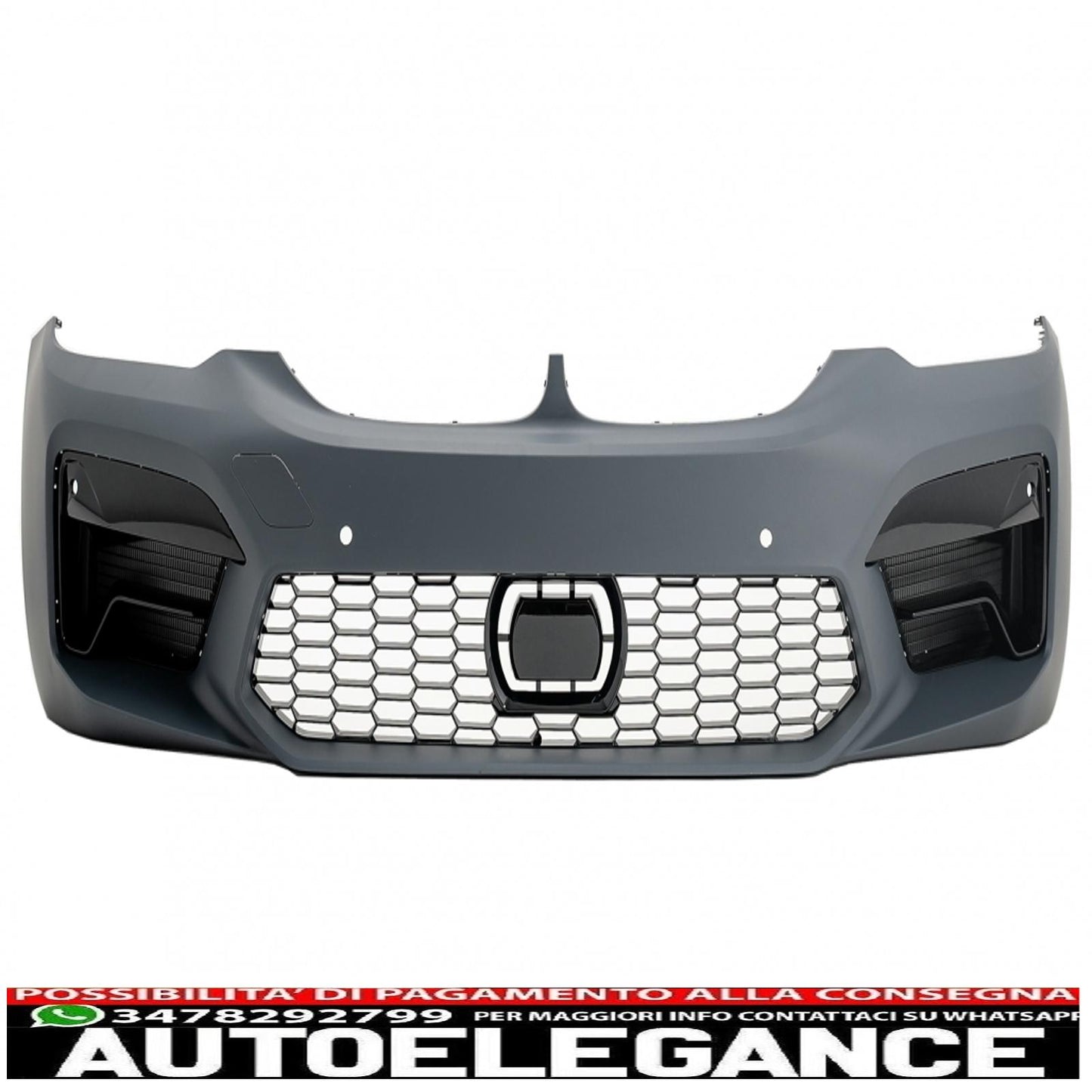 front bumper suitable for bmw 5 series g30 g31 limousine touring (2017-2019) m5 sport restyling design 