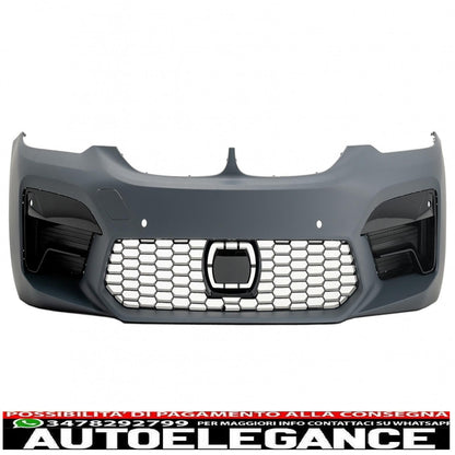 front bumper suitable for bmw 5 series g30 g31 limousine touring (2017-2019) m5 sport restyling design 