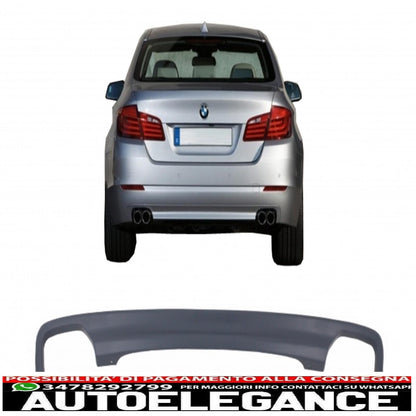 diffusore d'aria a doppia uscita adatto per bmw f10 f11 berlina touring serie 5 (2011-2017) design 550i