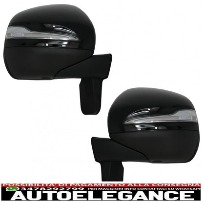 Complete mirror assembly suitable for mercedes g-class w463 (2012-2017) 2018 restyling design
