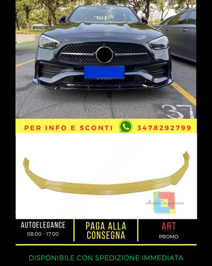 🔥SPLITTER adatto PER Mercedes C class W206 2021+🔥