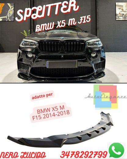 SPLITTER ADATTO PER ✨ ✨ BMW X5 M F15 2014-2018 ✨ ✨