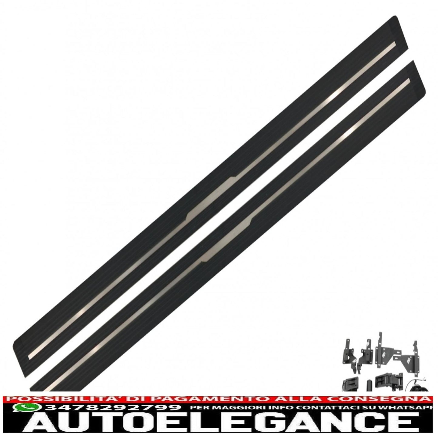 Electric running boards, side steps suitable for mercedes gle w167 suv (2019-up) 