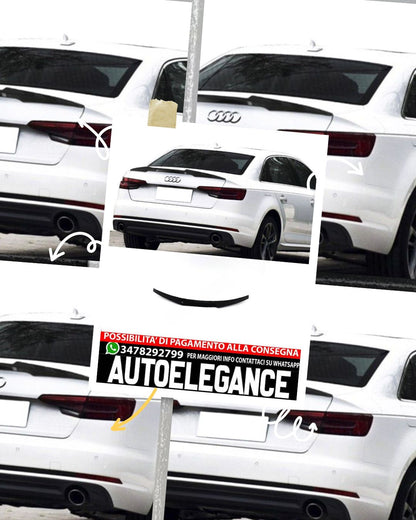 SPOILER adatto per Audi A4 B9 2015+ Sedan