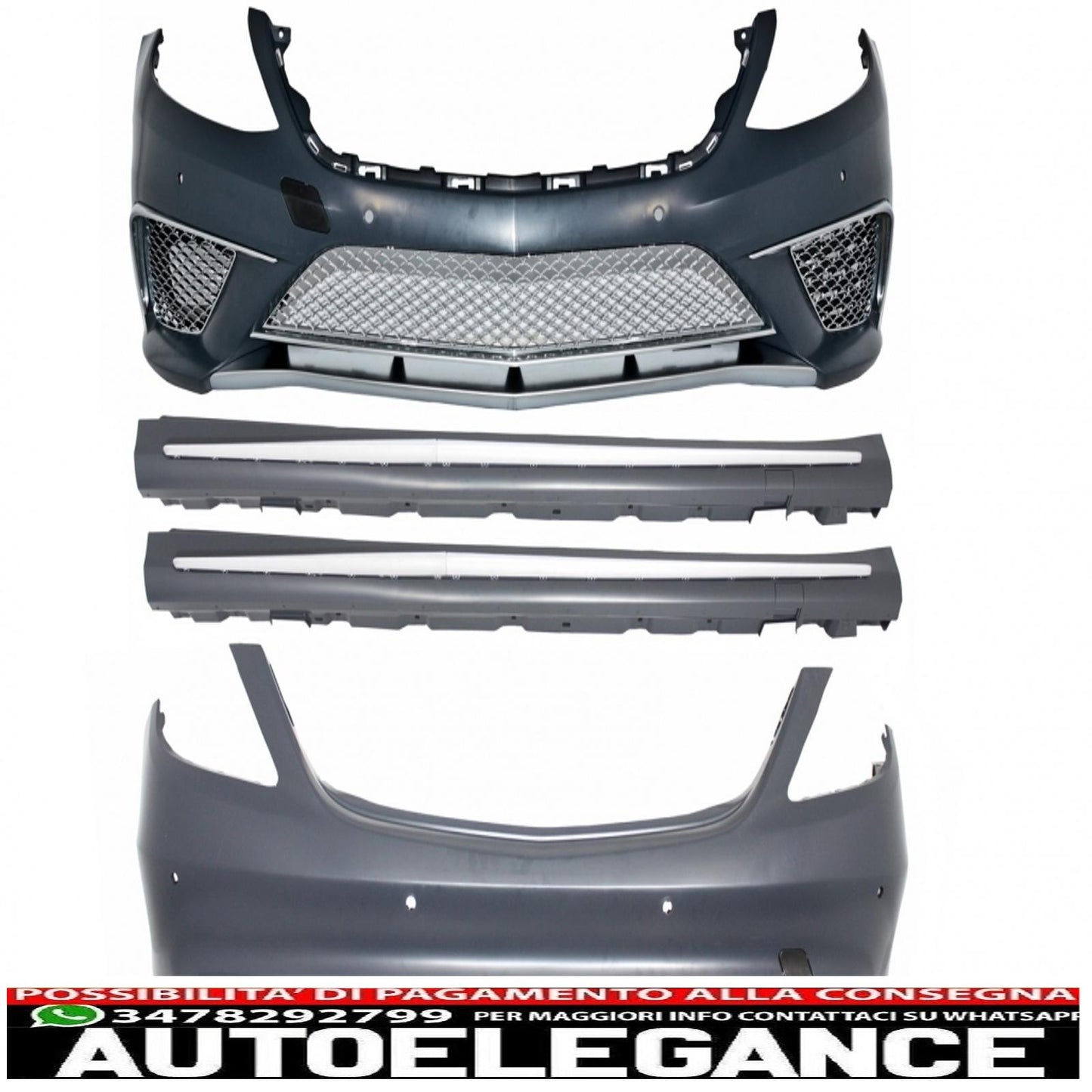body kit suitable for mercedes s class w222 (2013-06.2017) design s65 