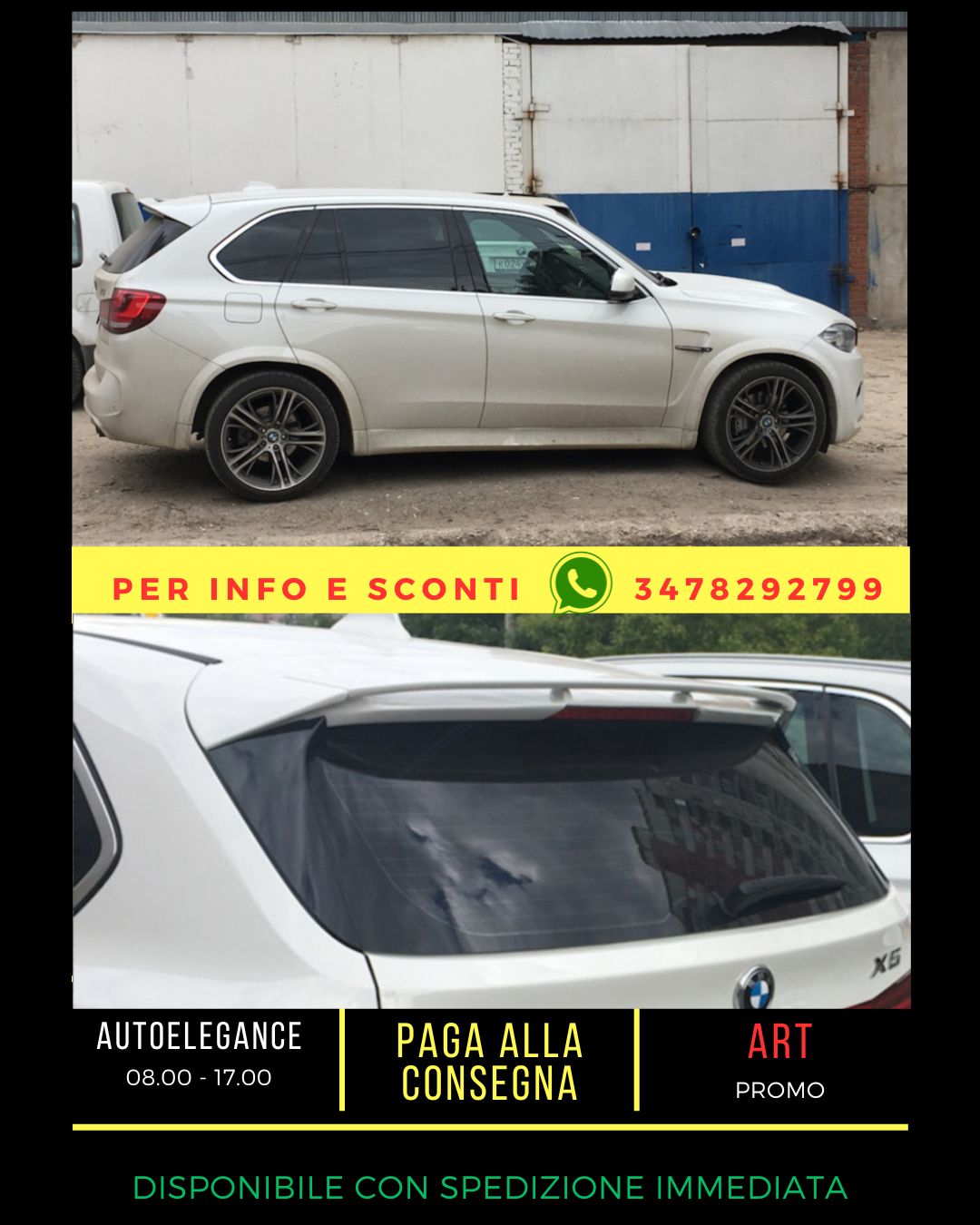✨SPOILER adatto per BMW X5 F15 2013-2018 ✨