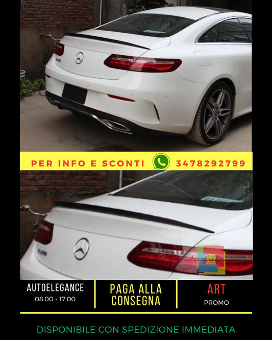 ✨SPOILER NERO LUCIDO ADATTO PER Mercedes E class C238 Coupe 2017+✨