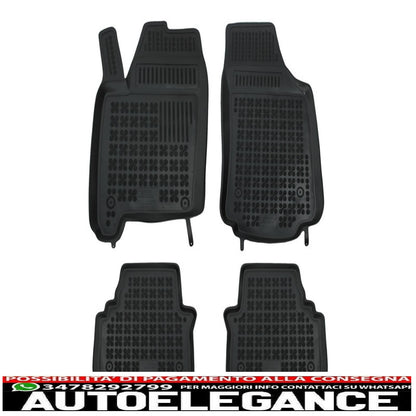 Black mat suitable for opel meriva a 2003-2010