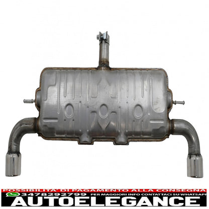 complete exhaust system suitable for vw golf 7 vii (2013-up) gti design