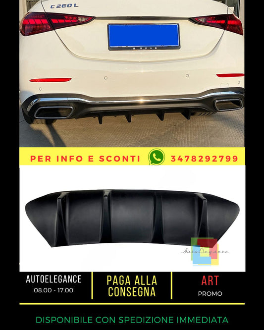 🔥DIFFUSORE adatto PER Mercedes C class W206 2021+🔥