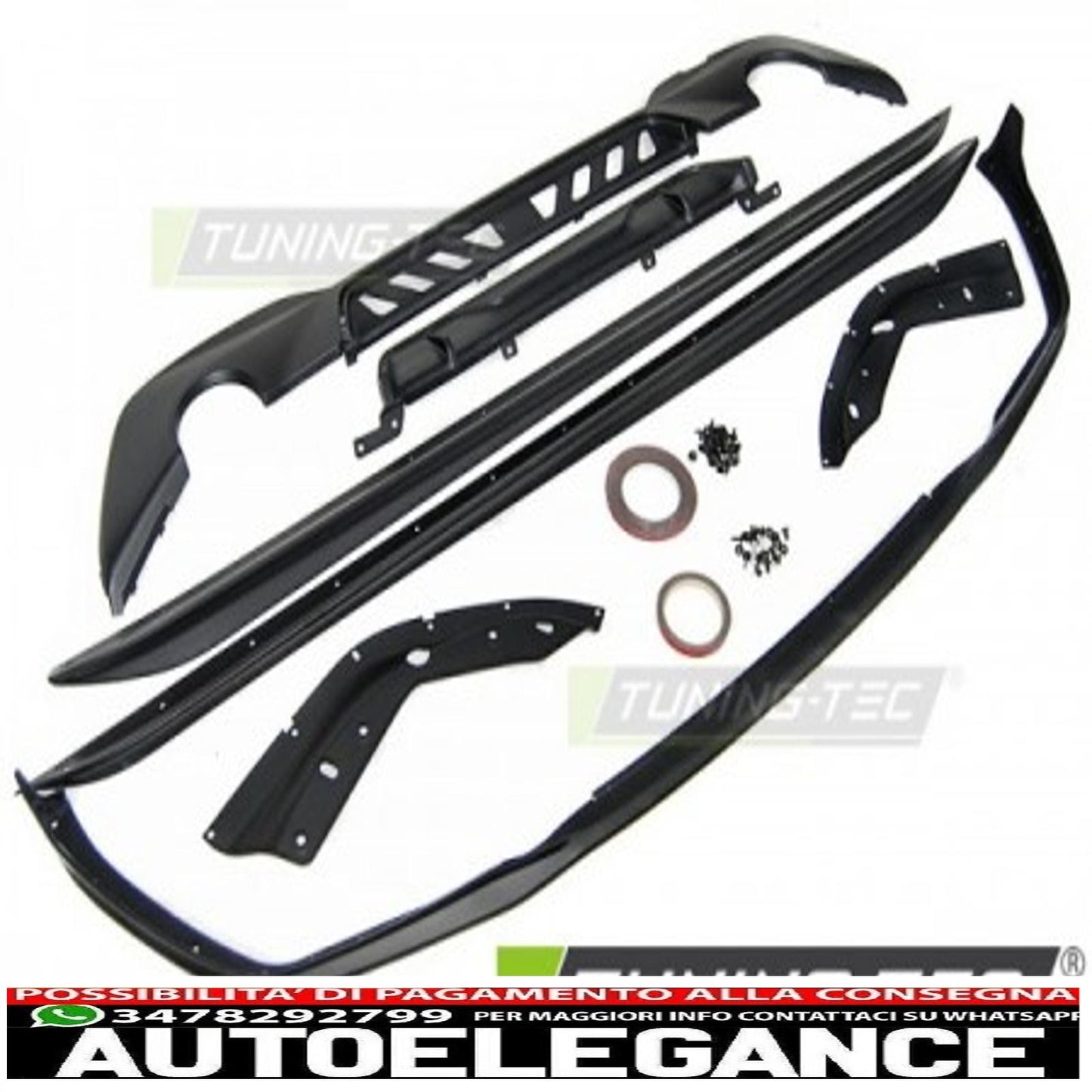 kit carrozzeria nero stile performance adatto per bmw g20 g21 19-22