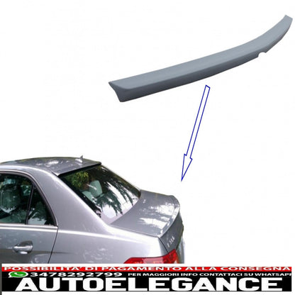 trunk spoiler suitable for mercedes e class w212 (2009-up)