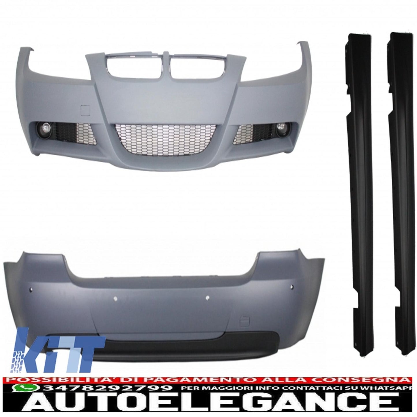 body kit suitable for bmw 3 series touring e91 (2005-2008) m-technik design