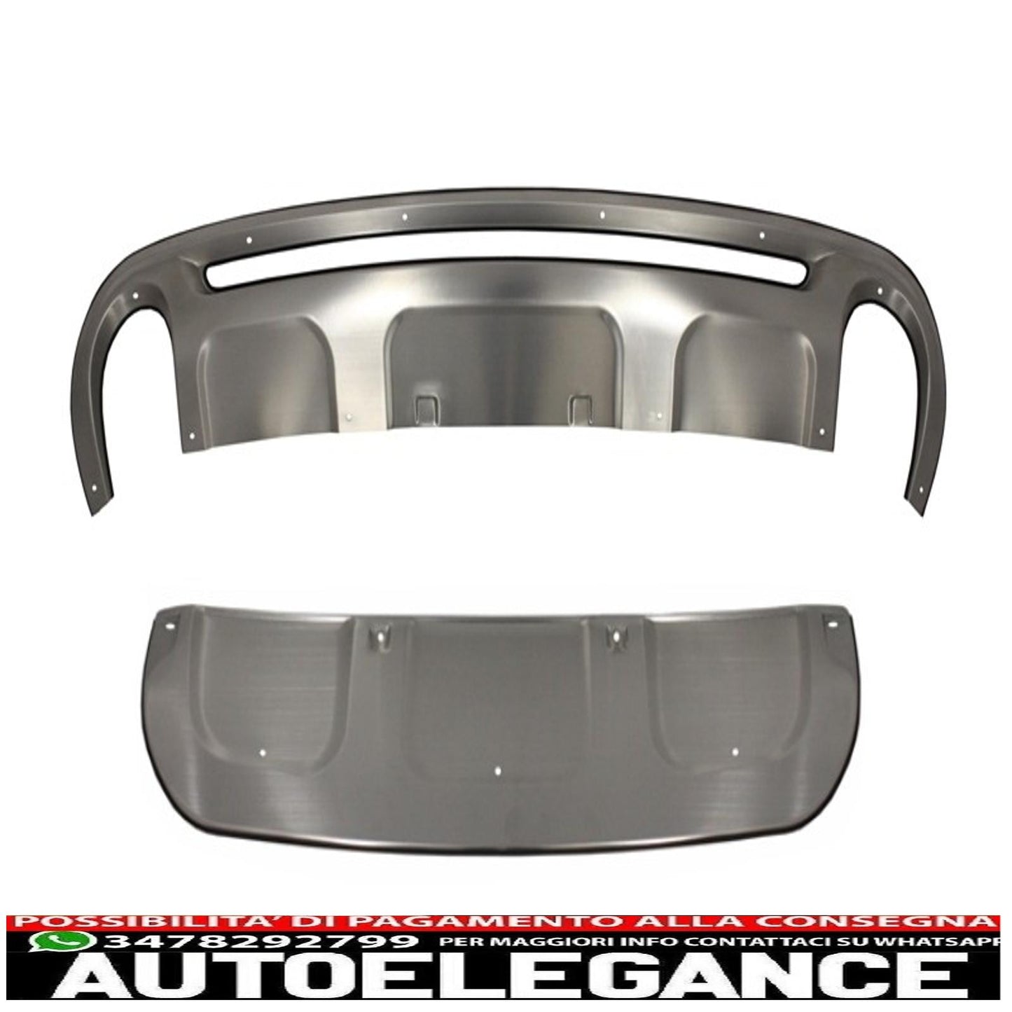 off-road skid plates suitable for audi q7 restyling s-line (2010-2015)
