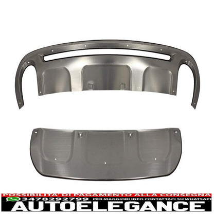 off-road skid plates suitable for audi q7 restyling s-line (2010-2015)