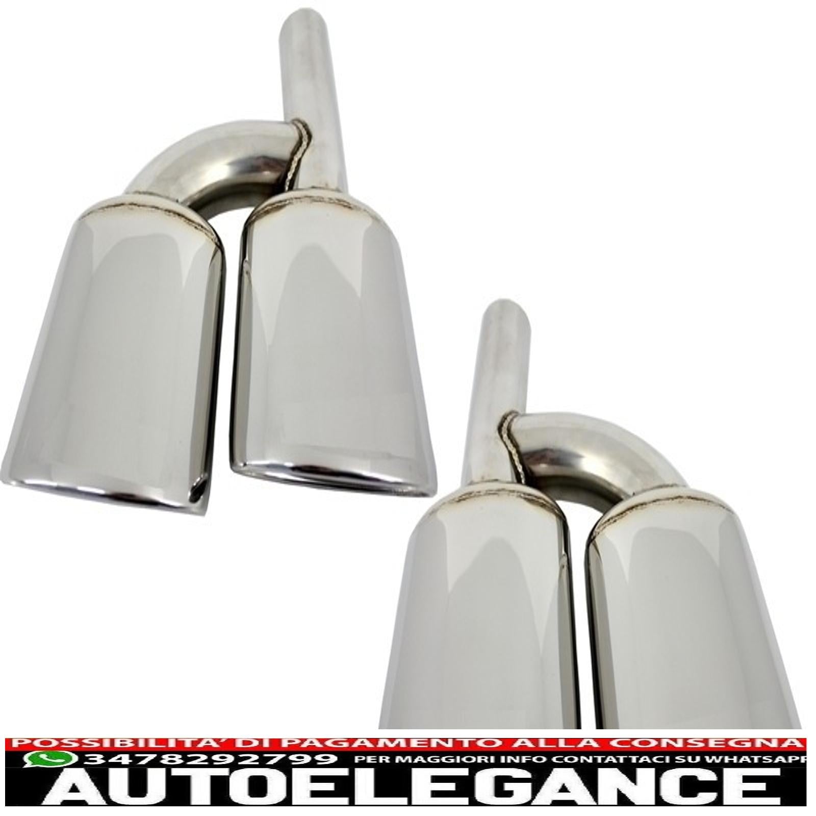 Consigli per silenziatore di scarico adatti per mercedes w204 w211 w203 r171 w219 w221 w463 c63 e63 s63 g63 design AUTOELEGANCERICAMBI