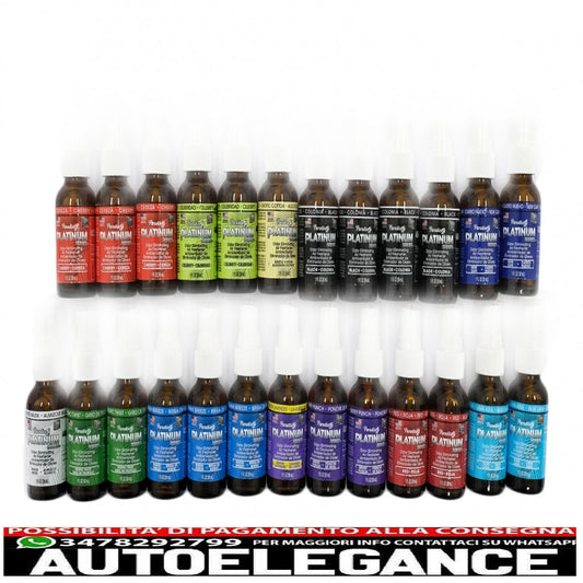 paradise fresh air spray deodorante per ambienti serie platino elimina odori 25 unità assortite