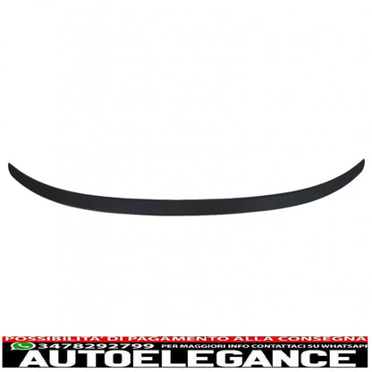 Trunk Spoiler Suitable for BMW 5 Series G30 (2017 onwards) M5 Design Matt Black 