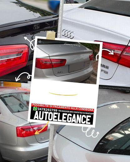SPOILER adatto per Audi A6 C7 2011-2018