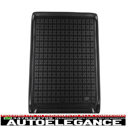 Black rubber trunk mat suitable for opel astra iv j wagon 2010-2015