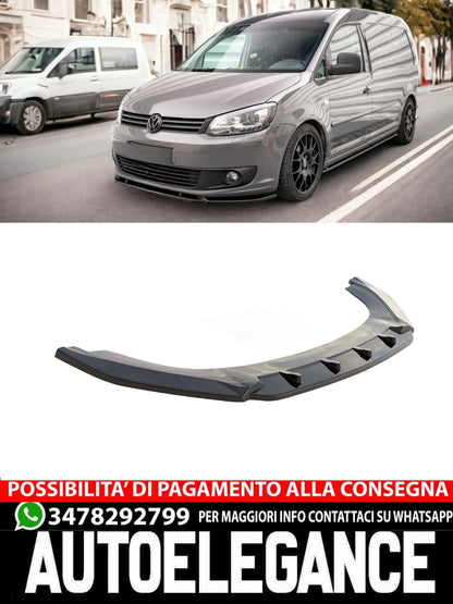 FRONT SPLITTER SUITABLE FOR VOLKSWAGEN CADDY MK3 FACELIFT 