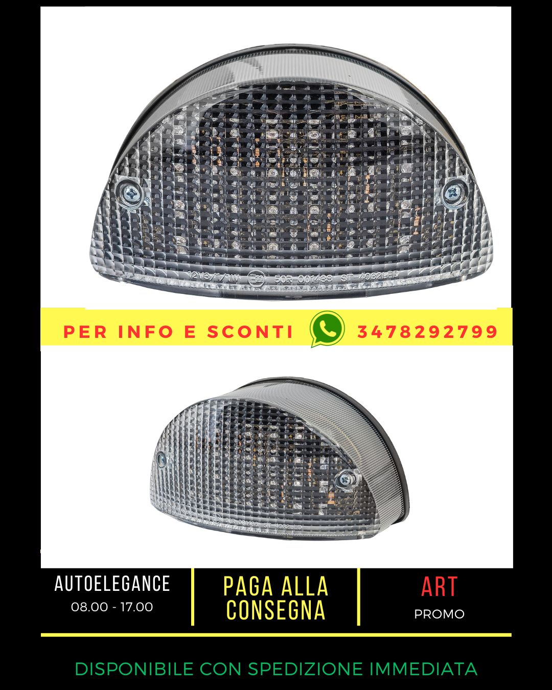 ✨LED Tail Light for Kawasaki ZR 750 CD Zephyr 1991-1999✨