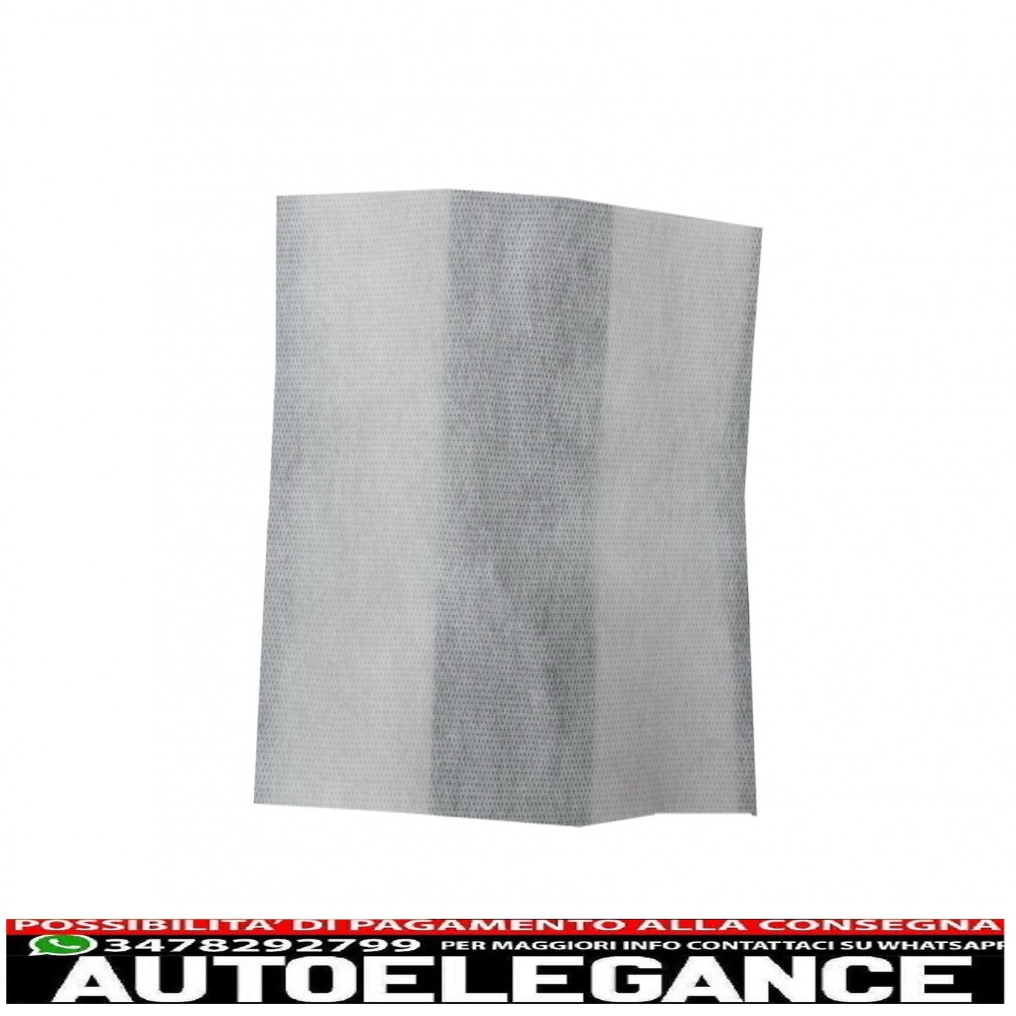 confezione 50 filtri di protezione monouso 100% polipropilene (20cm x 14,5 cm) AUTOELEGANCERICAMBI