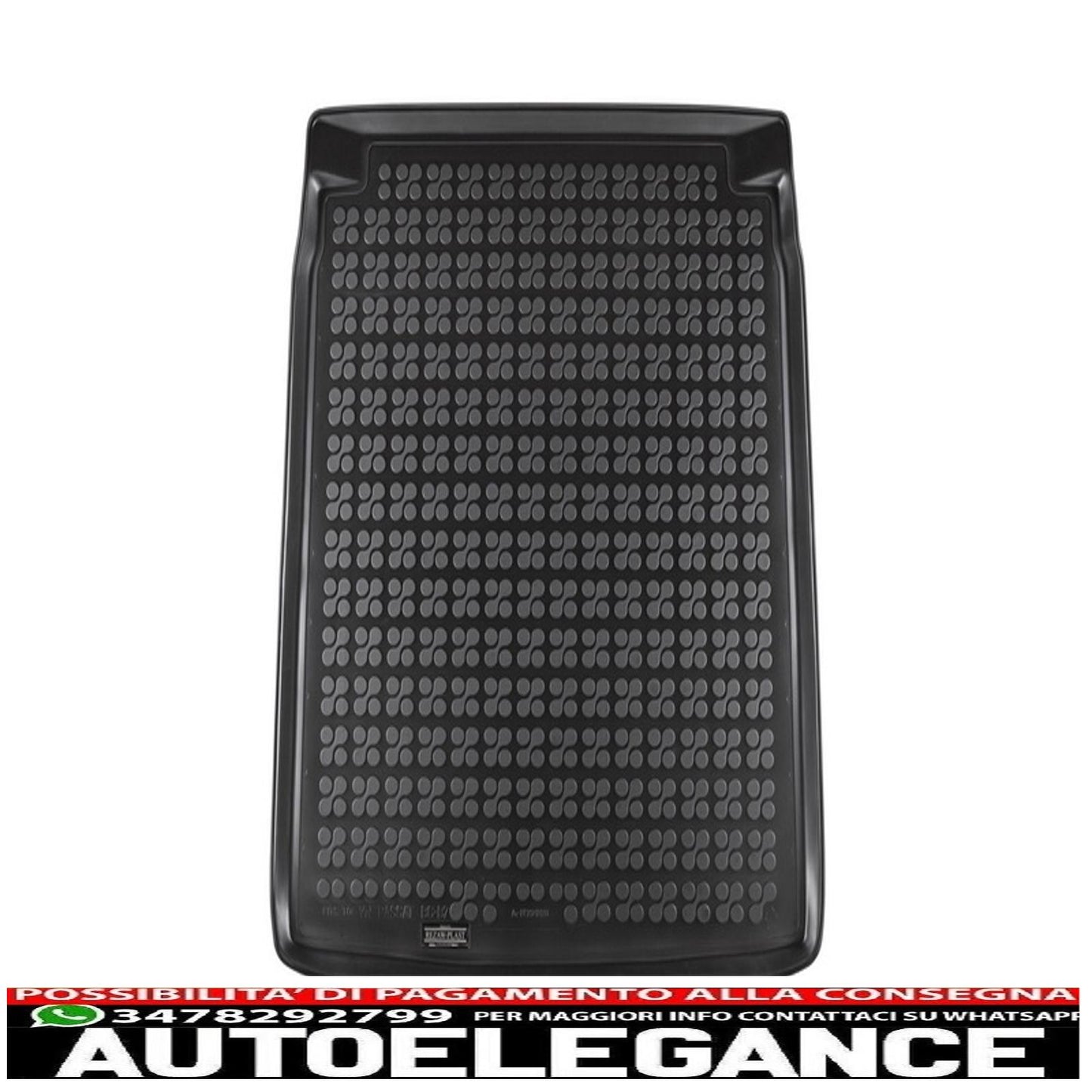 Black rubber trunk mat suitable for vw passat 3c b6 sedan 05 -10 passat b7 sedan 2010+