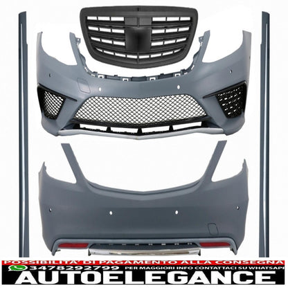 complete body kit suitable for mercedes s class w222 (2013-06.2017) design s63